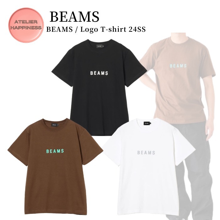 【BEAMS】BEAMS / ロゴ Tシャツ 24SS
