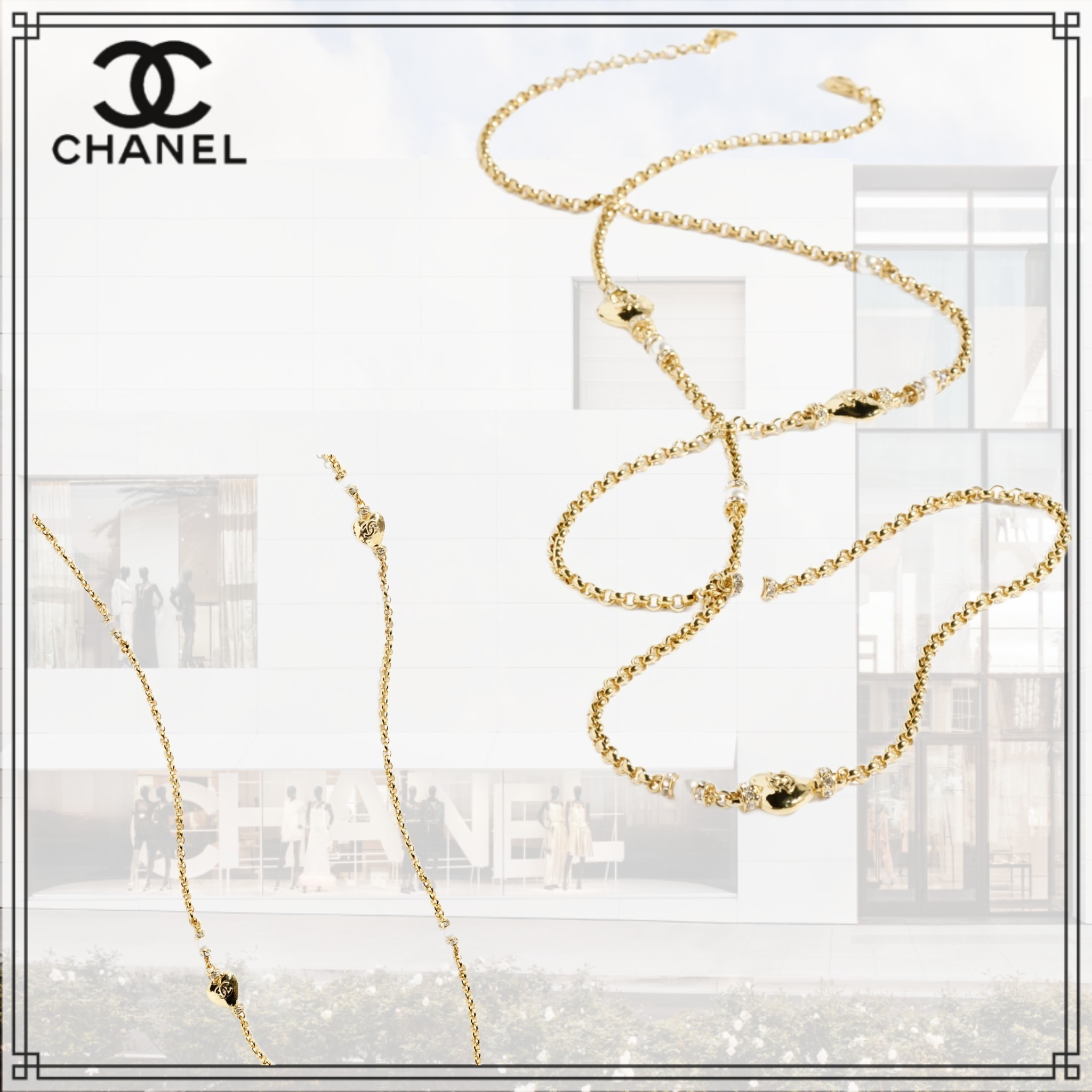 《シンプル♪キュート☆彡》 CHANEL ロング ネックレス