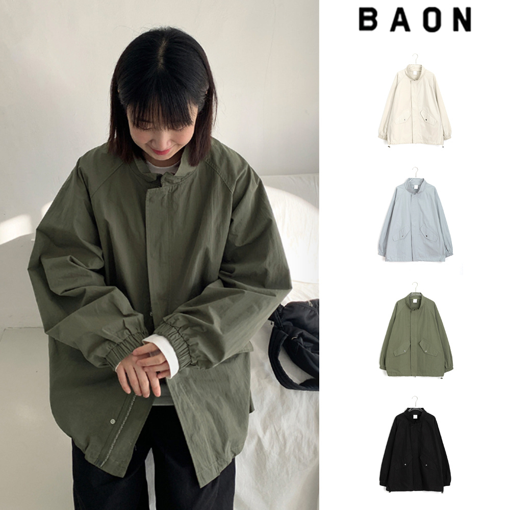 【BAON】[unisex] Chute pocket two-way field jacket