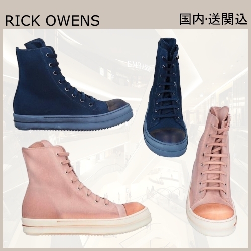 お洒落★RICK OWENS ハイカットスニーカー