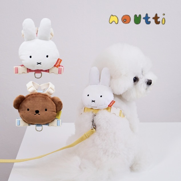 韓国 ミッフィー【noutti】ワンちゃんエチケット袋入れハーネス