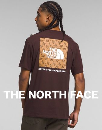 ★国内在庫/即発可*The North Face*BOXモノグラムロゴTシャツ★ THE NORTH FACE tシャツ 国内未発売 USモデル FACE(ザ・ノース