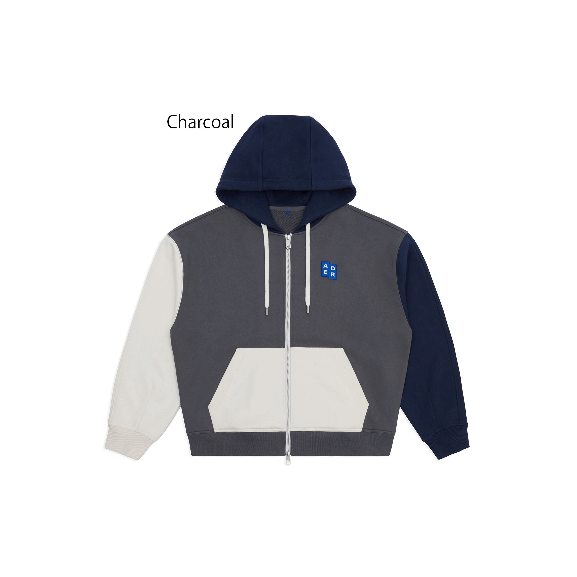 ☆Adererror☆Sig; TRS Tag hoodie zip-up 02 (COLOR BLOCK)
