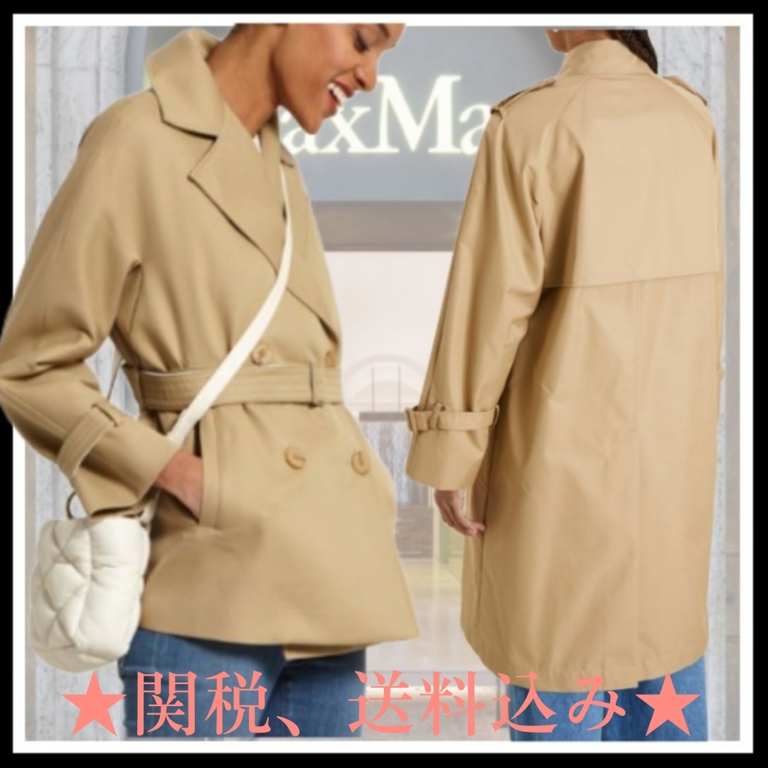 INTREND★TUNISI ショートトレンチコート