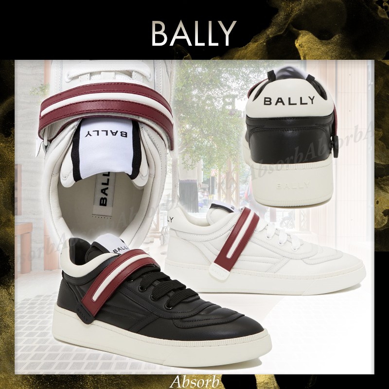 【24SS NEW】BALLY_men / ROYCE ストラップ付きスニーカー / 2色