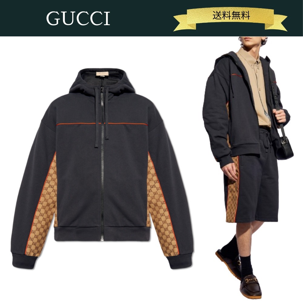 【送料込】GUCCI ☆24SS☆ コットンジャージー ジップジャケット