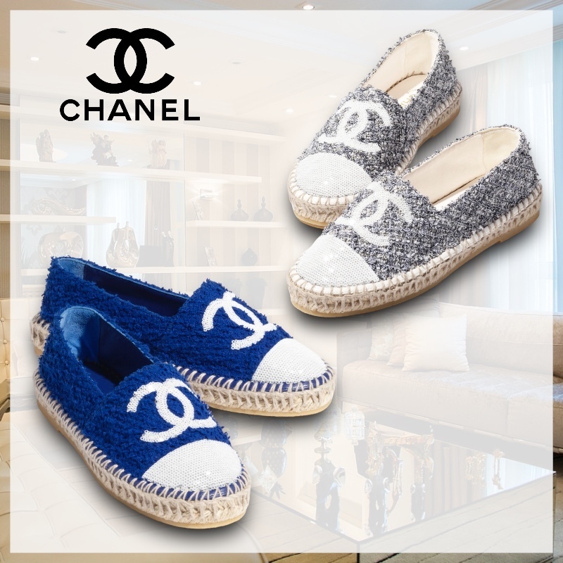 【24C☆エレガント】 CHANEL エスパドリーユ
