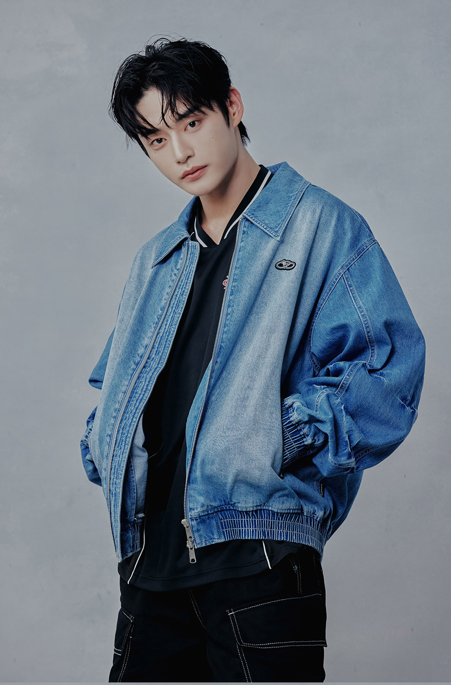 ●ROMANTIC CROWN● SHINING LOGO WASHED DENIM JACKET (2色) ROMANTIC CROWN (ロマンティック クラウン) - シャイニングロゴ