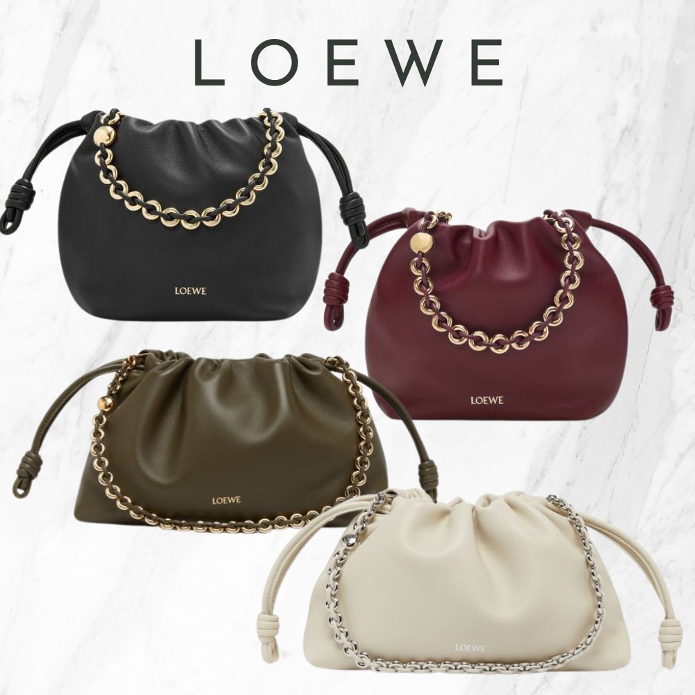 【LOEWE】関税・送料込★レザー フラメンコパース バッグ