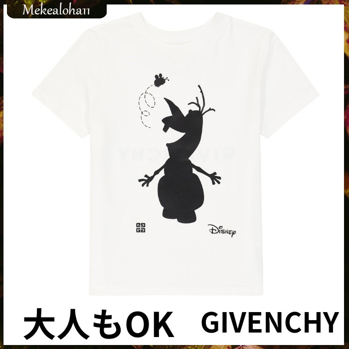 GIVENCHY☆キッズ×Disney オラフプリントコットンTシャツ GIVENCHY☆キッズ×Disney オラフコットンTシャツ 大人もOK 子供