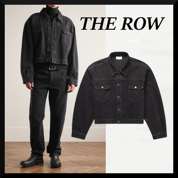 THE ROW☆関税込み☆オーソン セルビッチ デニムジャケット 黒