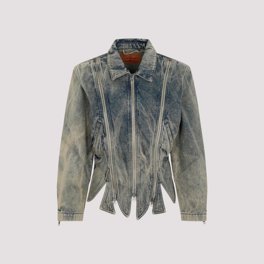 ジャケット Y/PROJECT TUDOR ZIP DENIM JACKET