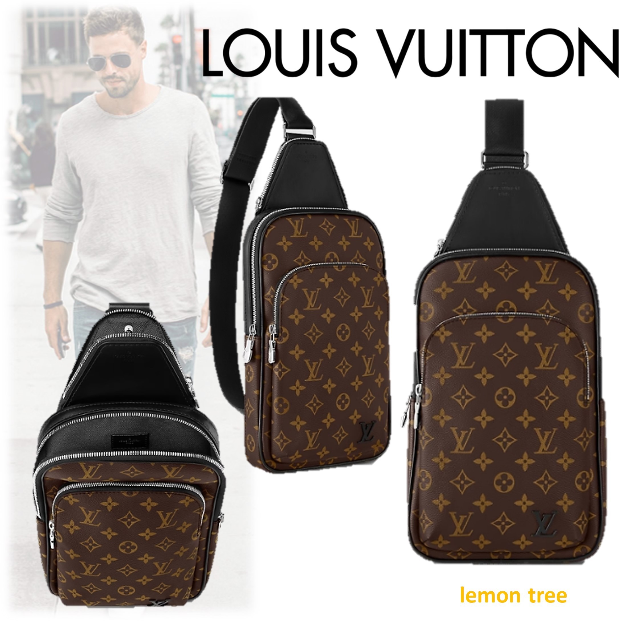 【Louis Vuitton】アヴェニュー・スリングバッグ M46327