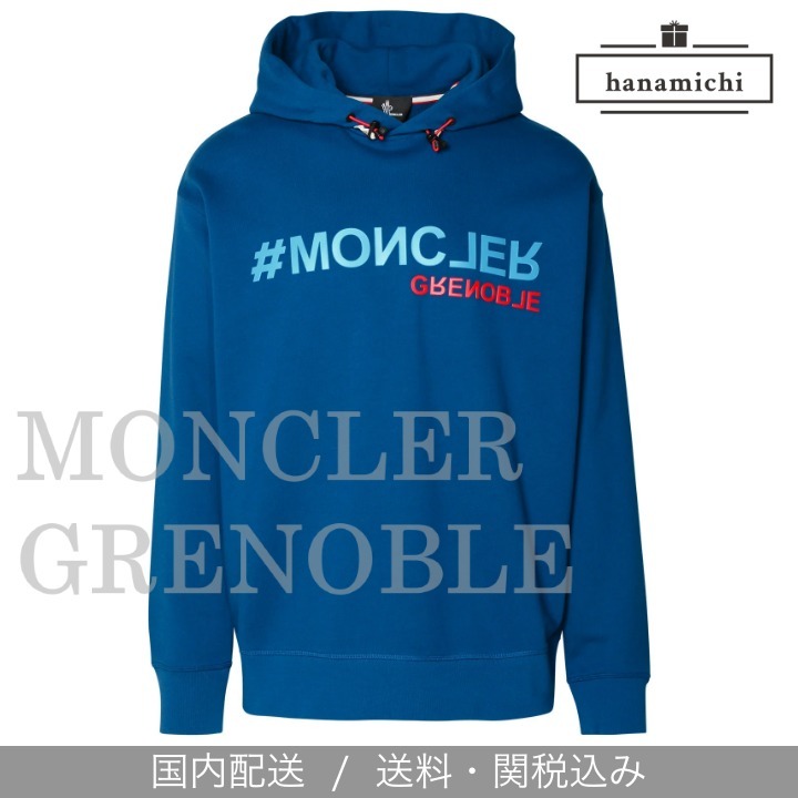【関税/送料無料】MONCLER*新作*Logo Printed Drawstring Hoodie