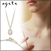 6月末までの出品】agete オパールクリスタル ネックレス - メルカリ