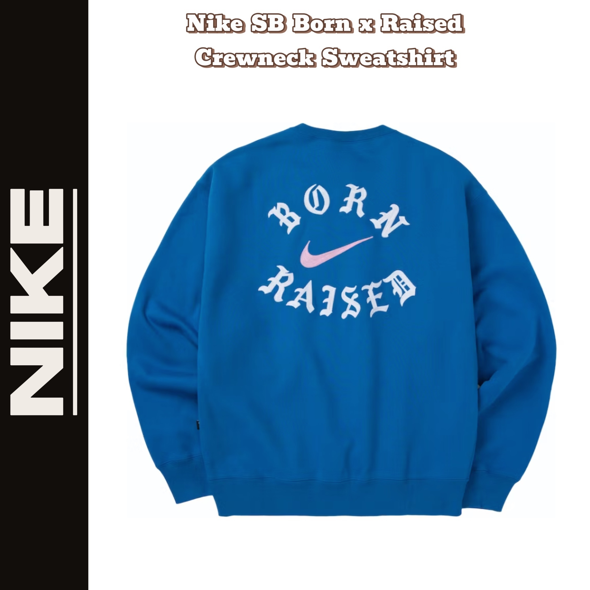 スウェット・トレーナー Nike SB Born X Raised Crewneck Sweatshirt