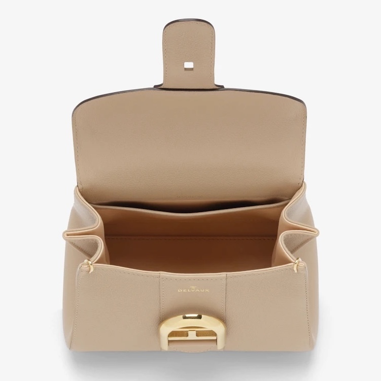 DELVAUX 王室御用達《Brillant Mini》シロッコ Rodeo Calf 直営