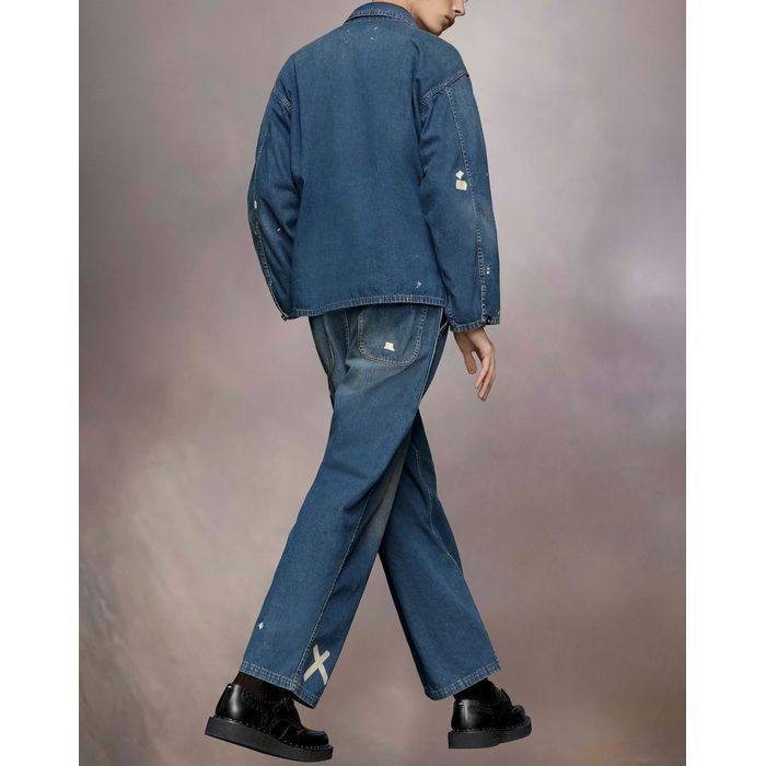 新作☆Maison Margiela☆ディストレスト デニムシャツ (Maison