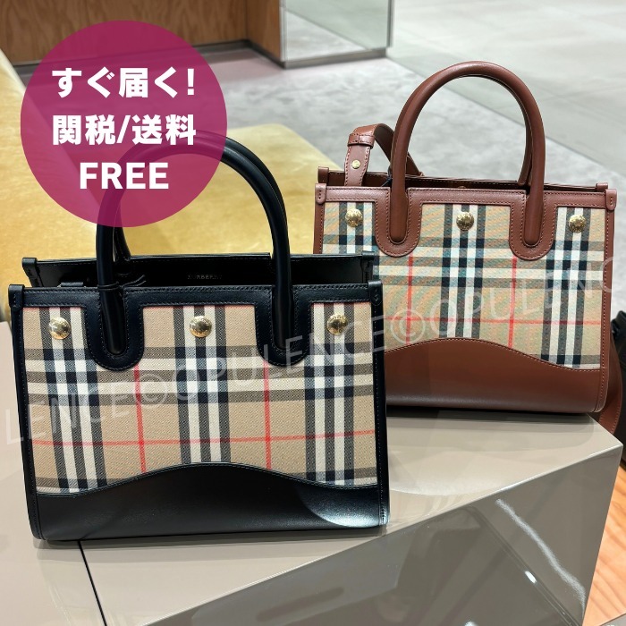 BURBERRYバーバリー ベイビー タイトル ハンド/ショルダーバッグ