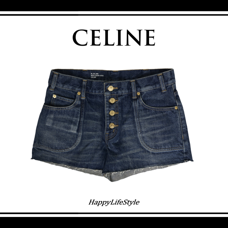 ハンサム♪◇Denim ショート パンツ◇CELINE