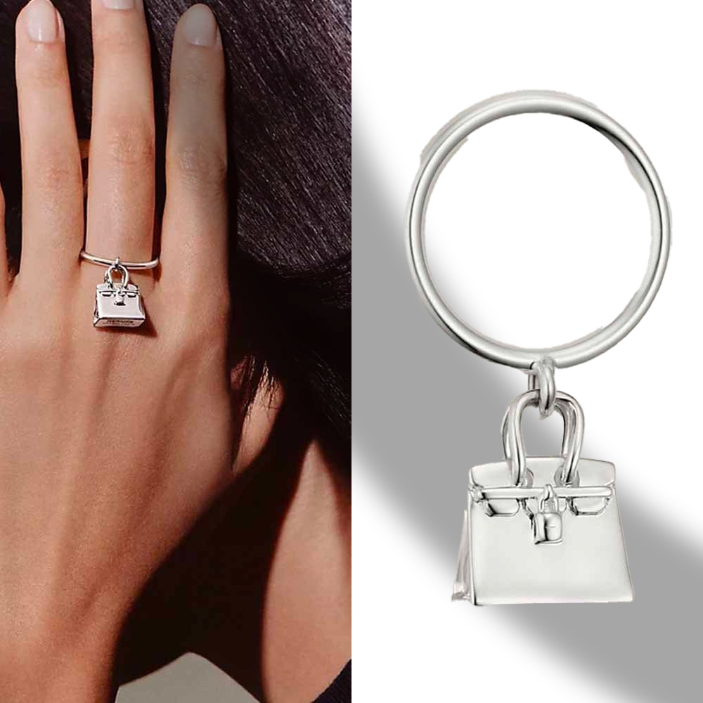 ネックレス・ペンダント HERMES Anello Amulettes Birkin