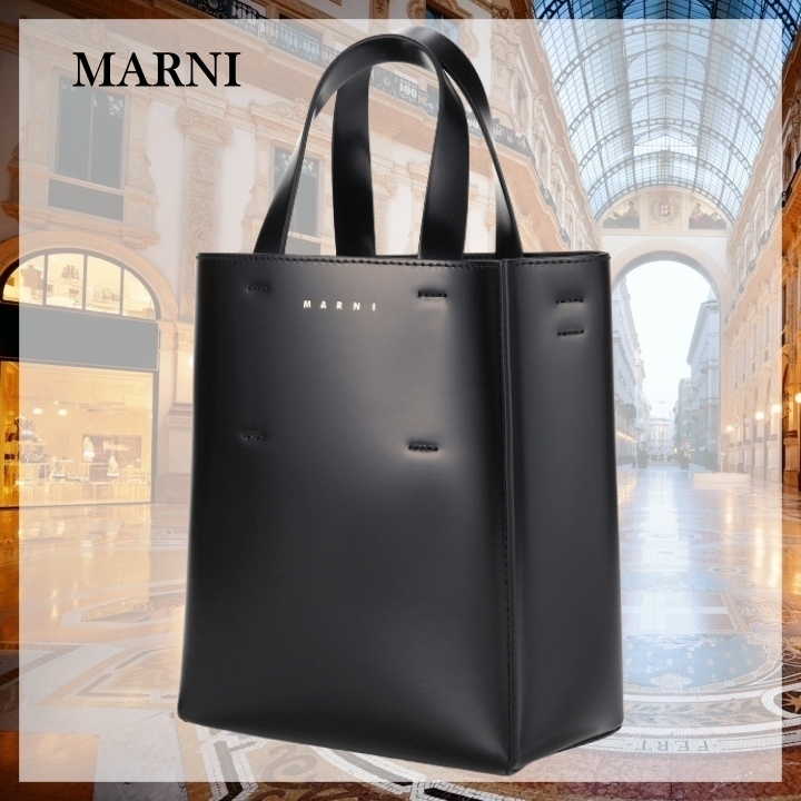【MARNI】MUSEO レザートートバッグ ショルダーバッグ 2way