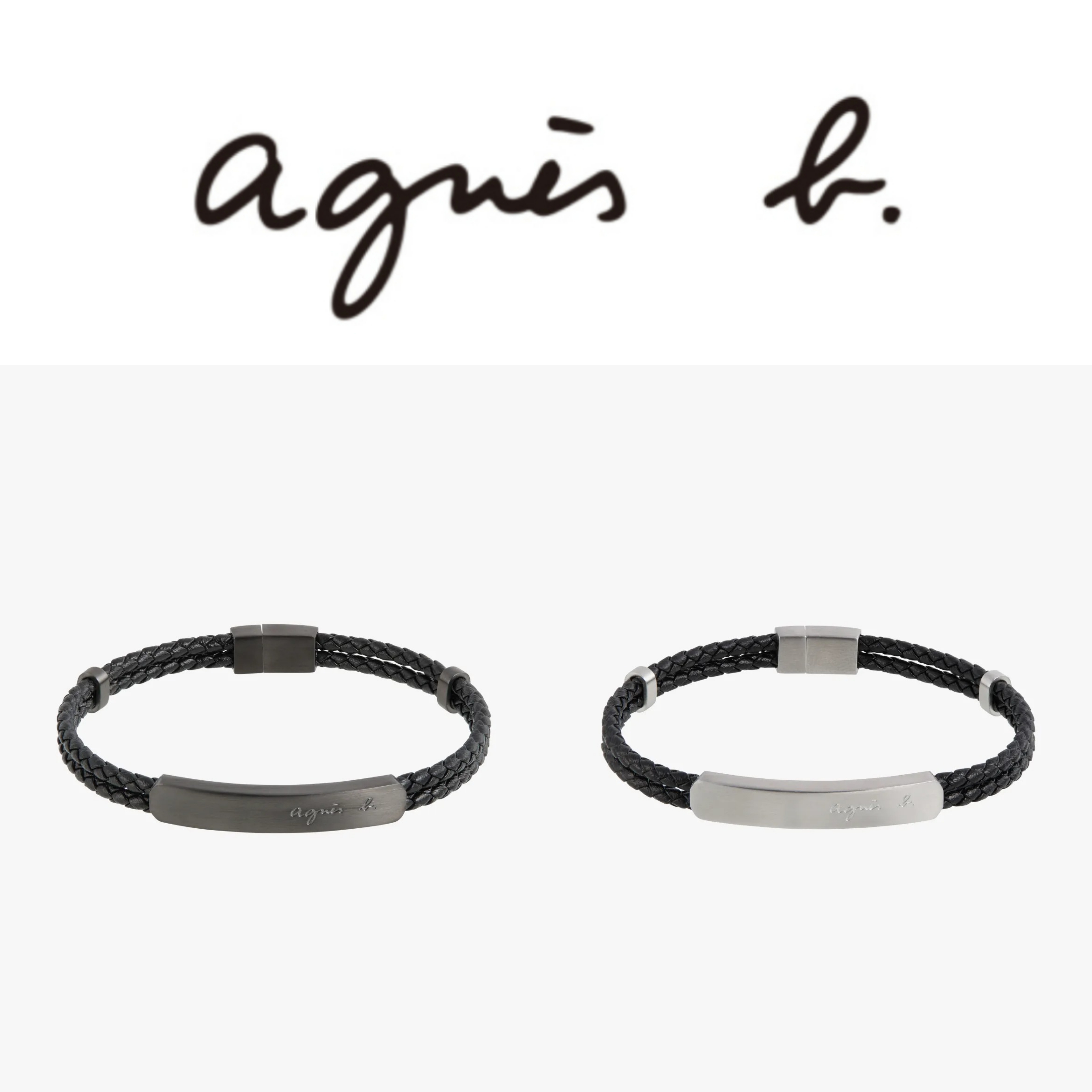 agnes b.◆レディースアニエスベー レザー ブレスレット◆送料込