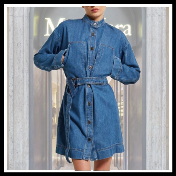 INTREND★Week End Max Mara★FINITO デニムワンピース