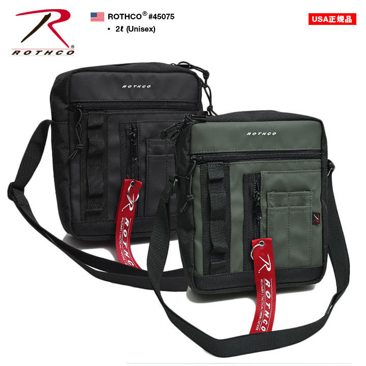 入手困難 即納 ロスコ ROTHCO ミニショルダーバッグ バッグ 撥水