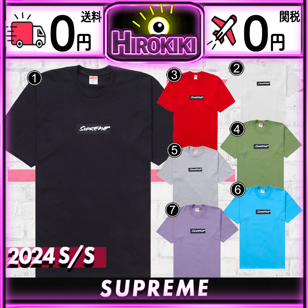 【本物保証 /関税・送料無料】Supreme Futura Box Logo Tee