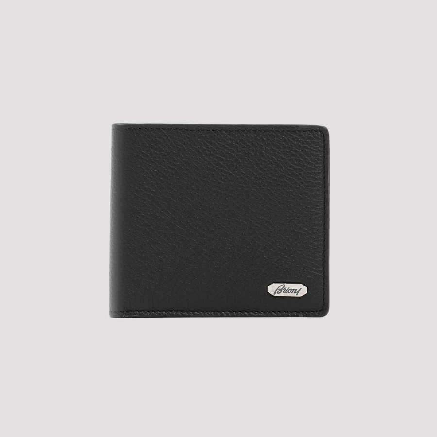 折りたたみ財布 BRIONI LEATHER WALLET