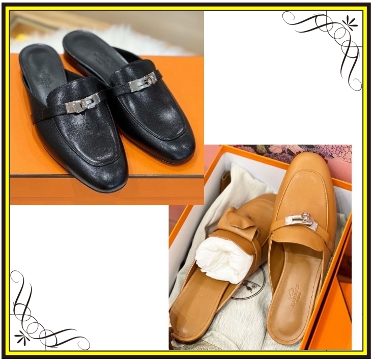 【HERMES】エルメス ケリー ミュール シューズ