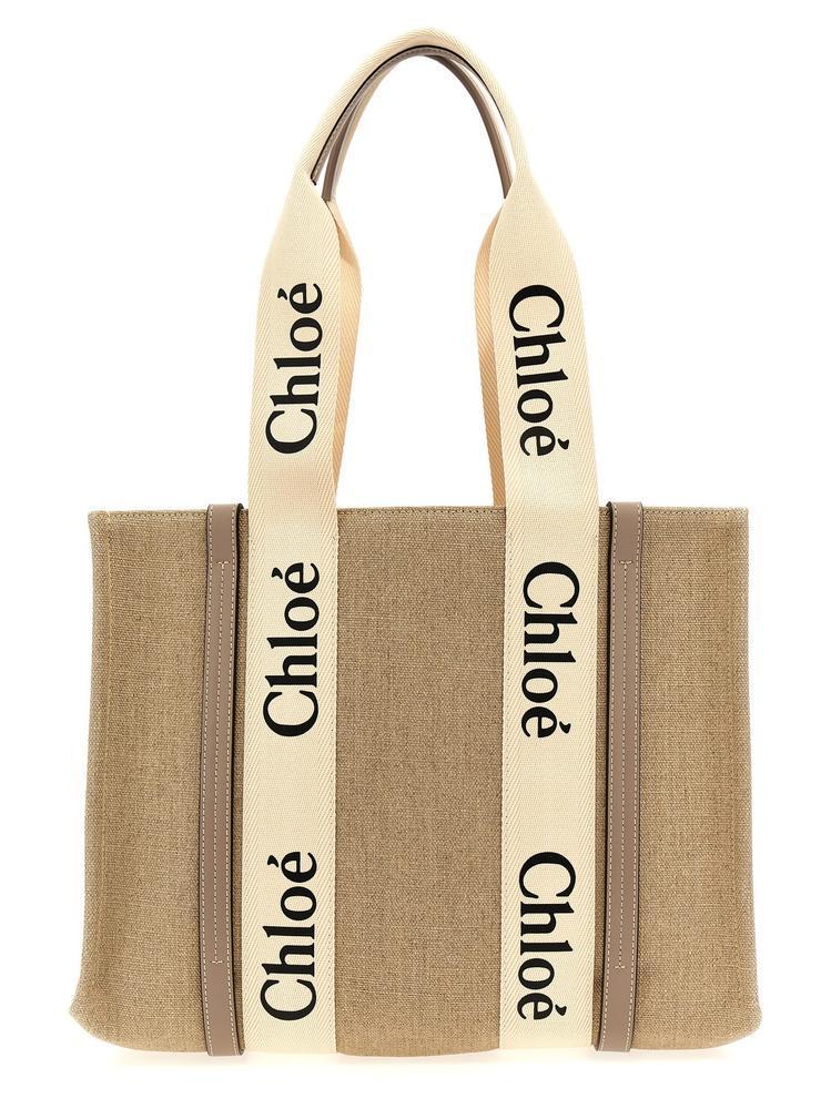 大特価SALE★CHLOE★woody ミディアム トートバッグ★Musk Grey