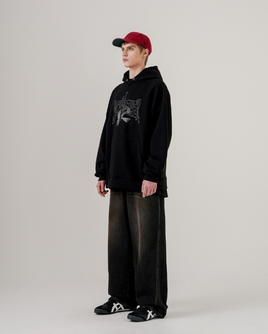 EZKATON正規品★24SS★Eachnother ピグメントパーカー EZKATONのArchive Hoodie 全3色 (EZKATON/パーカー・フーディ