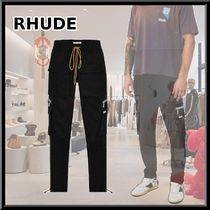 RHUDE(ルード) カーゴパンツ 【関送込! BTS愛用ブランド】RHUDE キュプラ カーゴパンツ