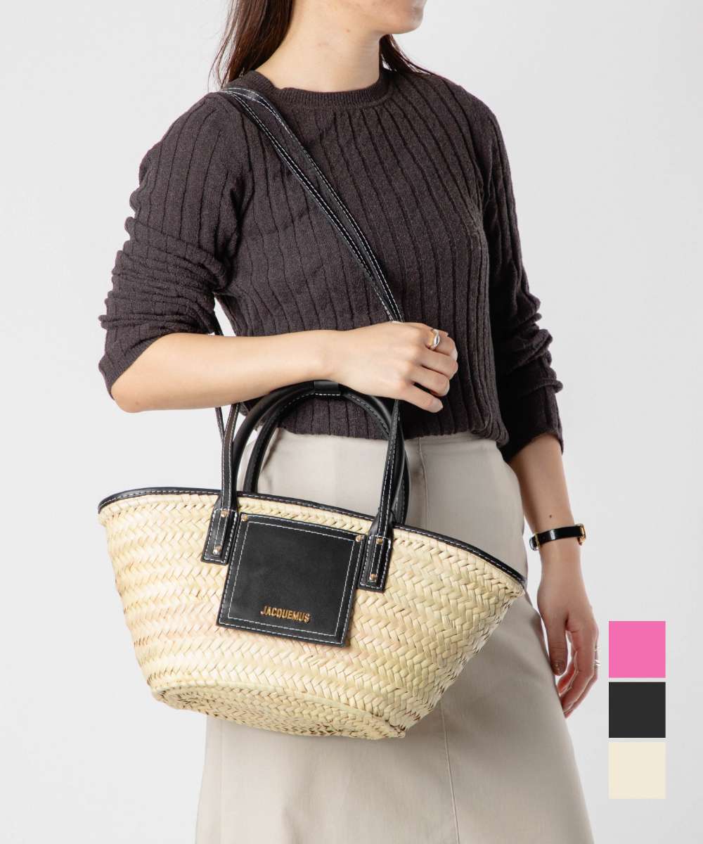 JACQUEMUS 23E223BA044-3060 ハンドバッグ LE PETIT PANIER SOLI