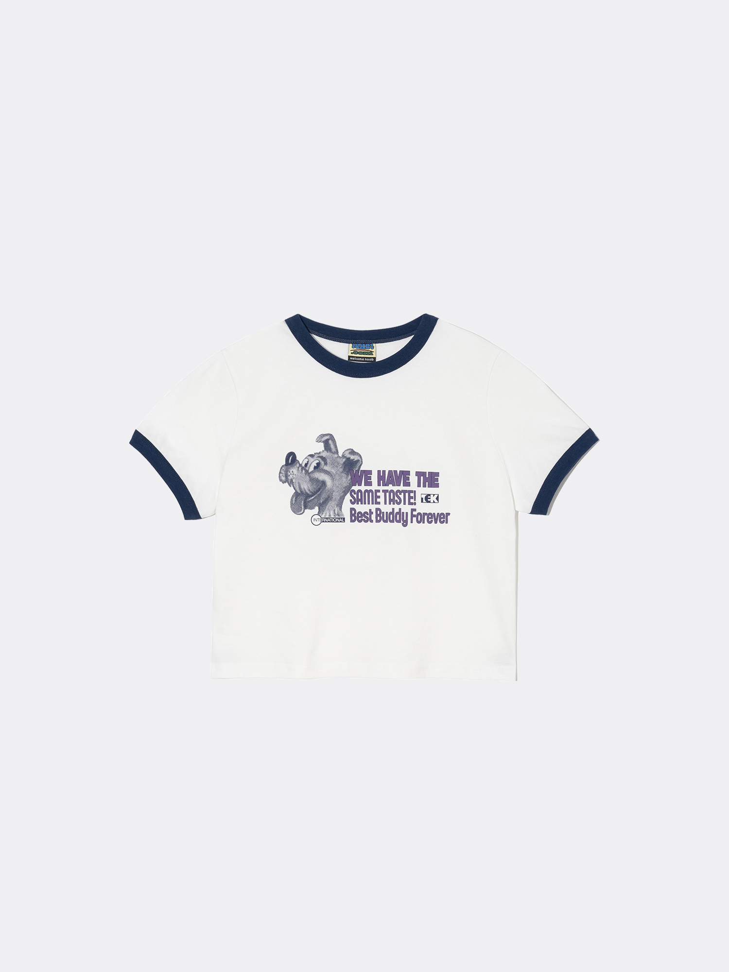 【TEKET】BBF RINGER TEE (CREAM)
