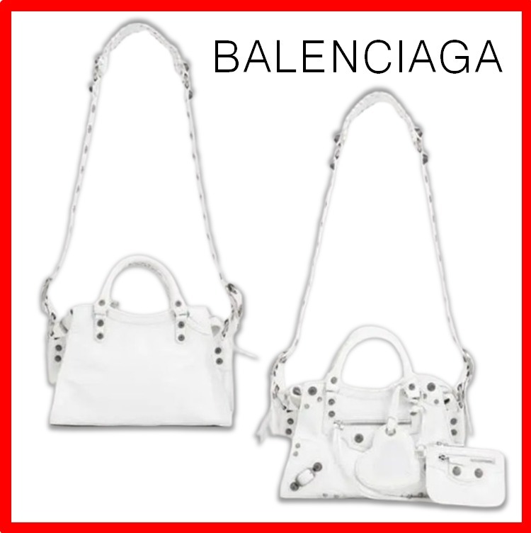 ☆韓国の人気☆【BALENCIAGA】☆NEO CAGOLE XS ハンドバッグ☆