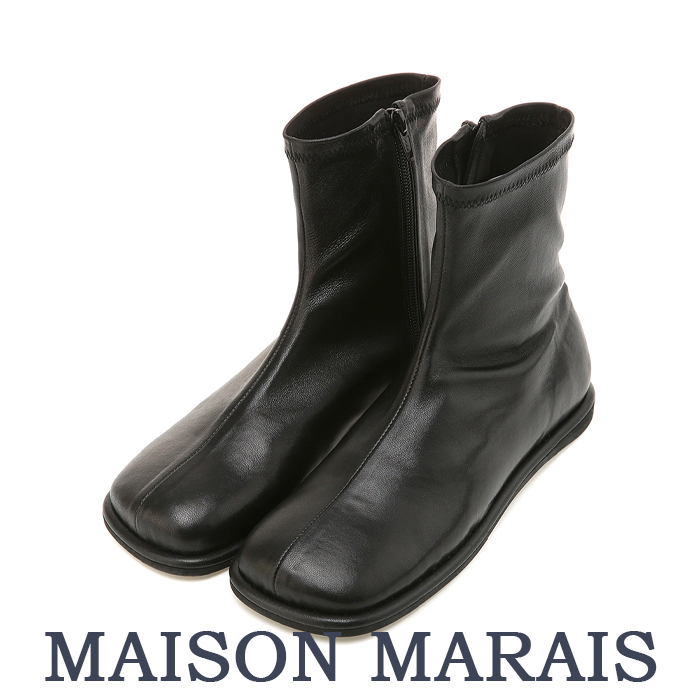 MAISON MARAIS メゾン マレ ストレッチ アンクル ブーツ