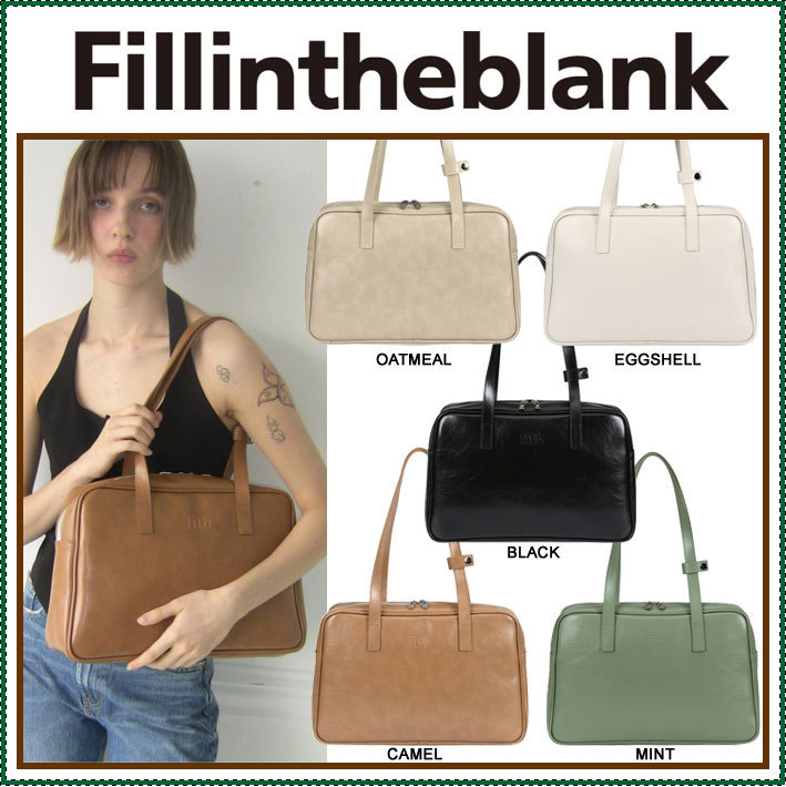 FILLINTHEBLANK】PK Middle Shoulder Bag ( 5 COLOR