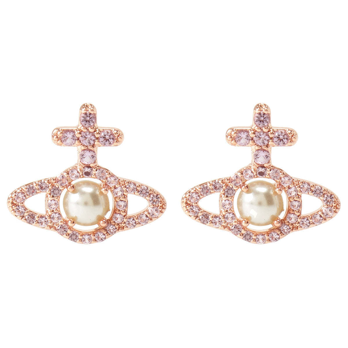 vivienne westwood ピアス 6203007r 02g308 ピンクゴールド