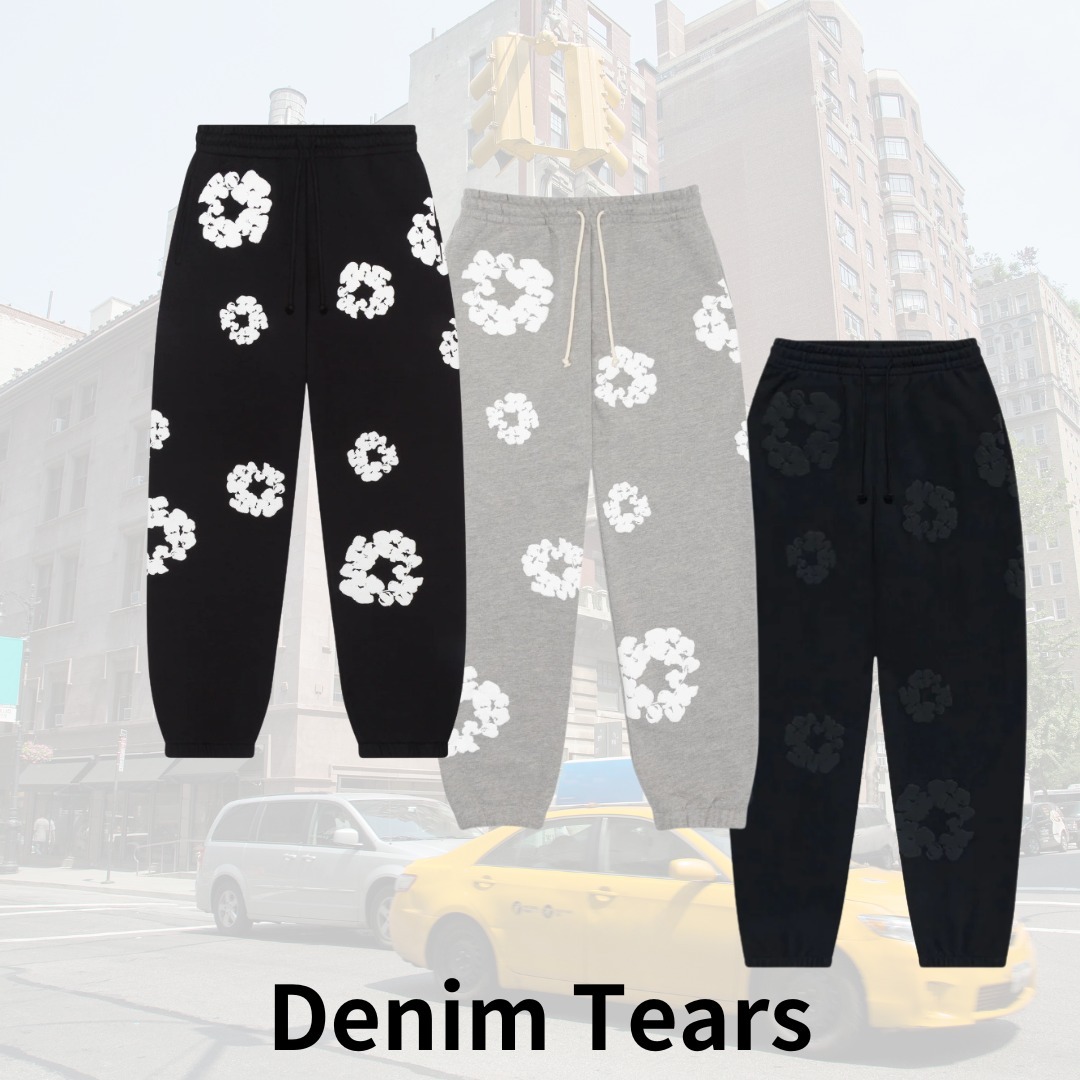 完売必至☆【Denim Tears】コットン スウェットパンツ