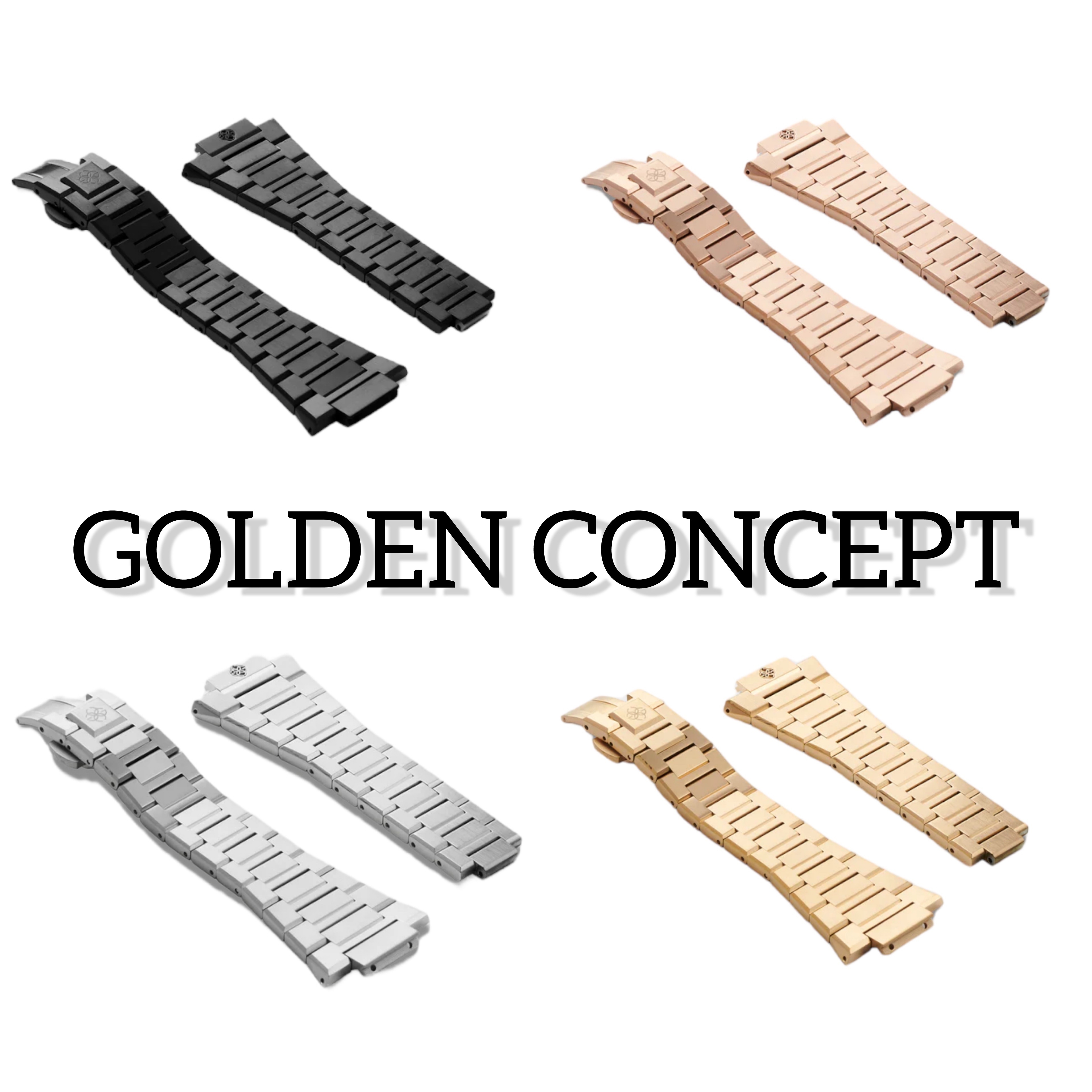 送料込【GOLDEN CONCEPT】アップルウォッチ ストラップ 44/45mm