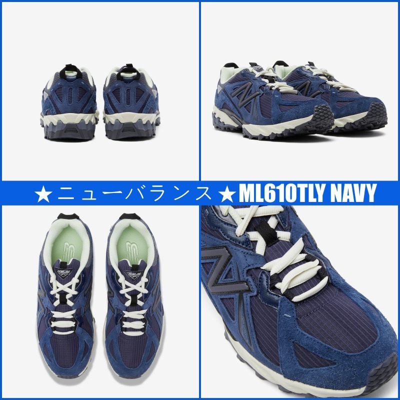 【大人気】★ニューバランス★ML610TLY NAVY 早い者勝ち!!