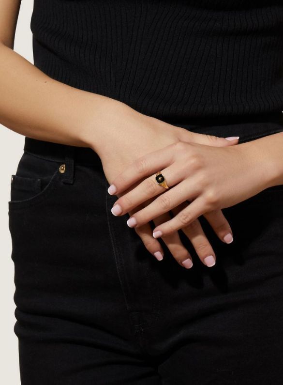 ana luisa リング 指輪 14K ゴールド AMARA BLACK ギフト 贈り物 ana luisa リング 指輪 14K ゴールド AMARA BLACK ギフト 贈り物