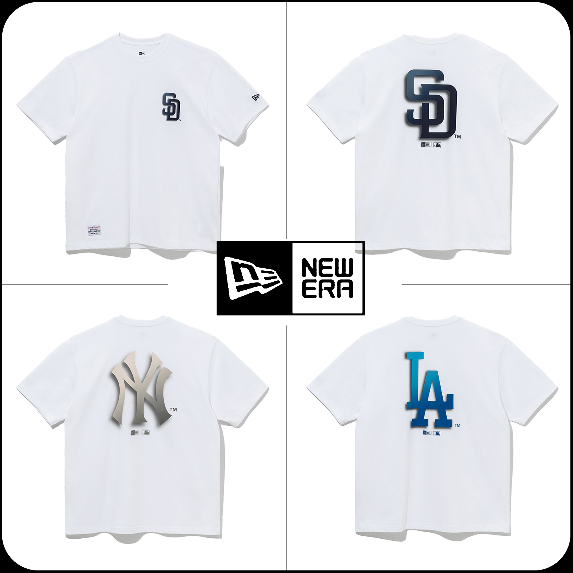 [New Era]★MLB SHADOW T-SHIRTS