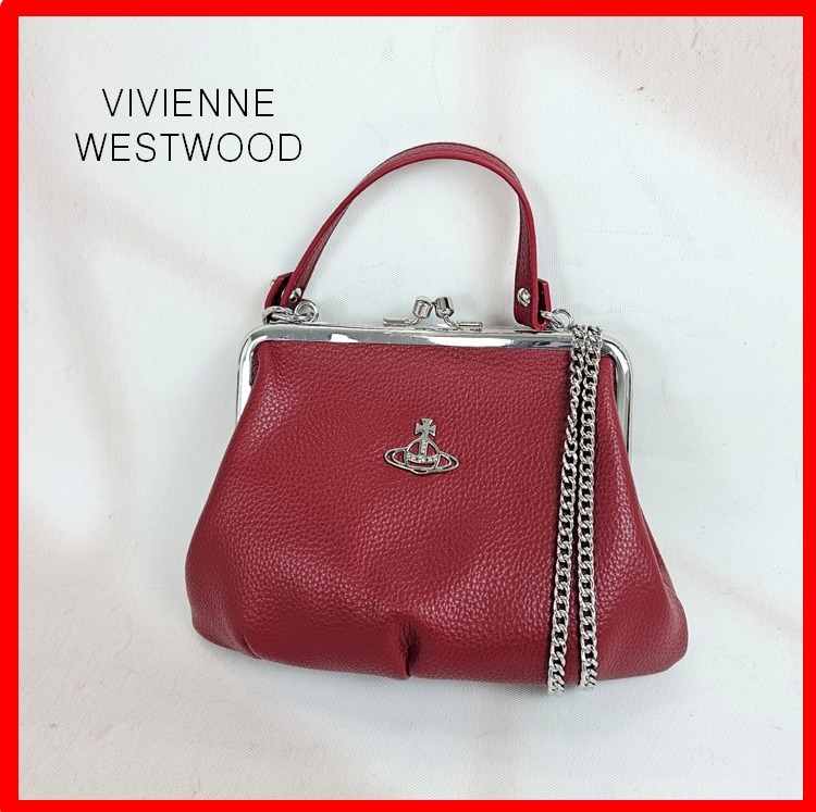 ☆【Vivienne Westwood】☆GRANNY ショルダーバッグ☆RED☆