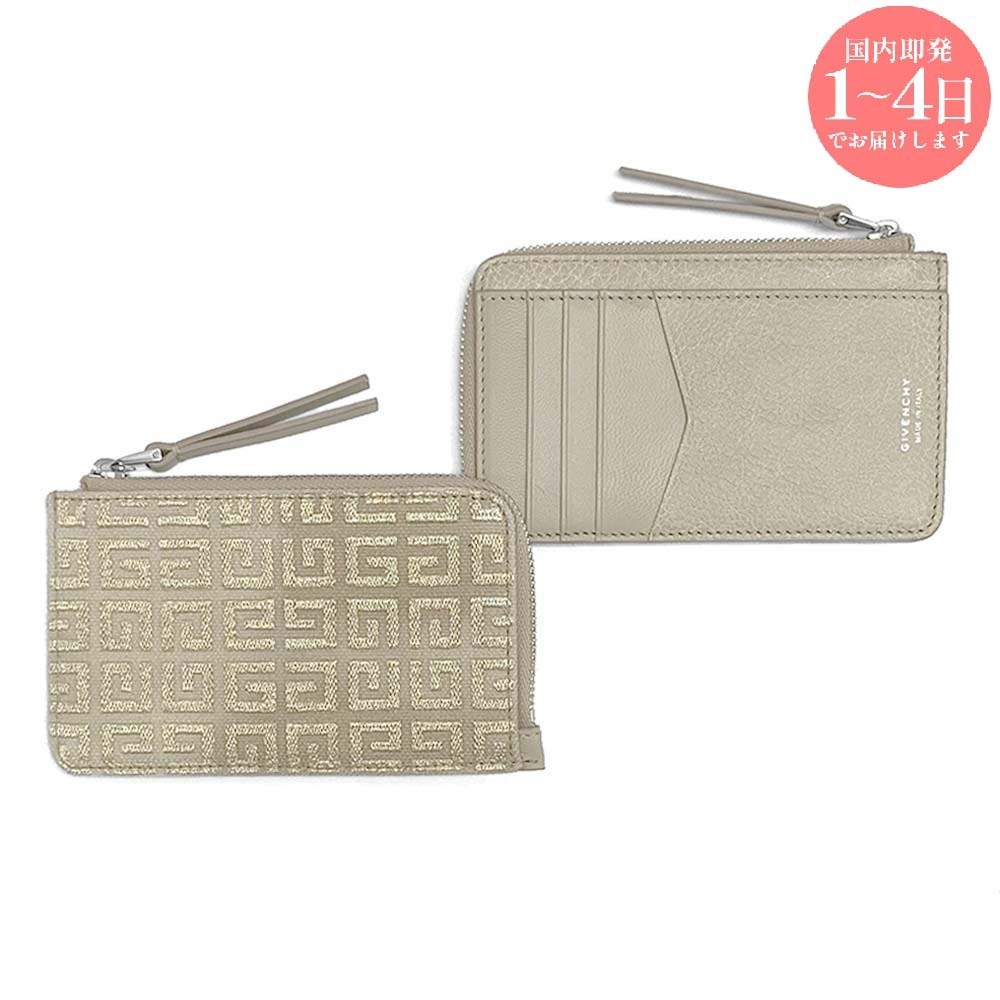 GIVENCHY BB60KP B206 769 4G ジップ付きカードホルダー(新品)