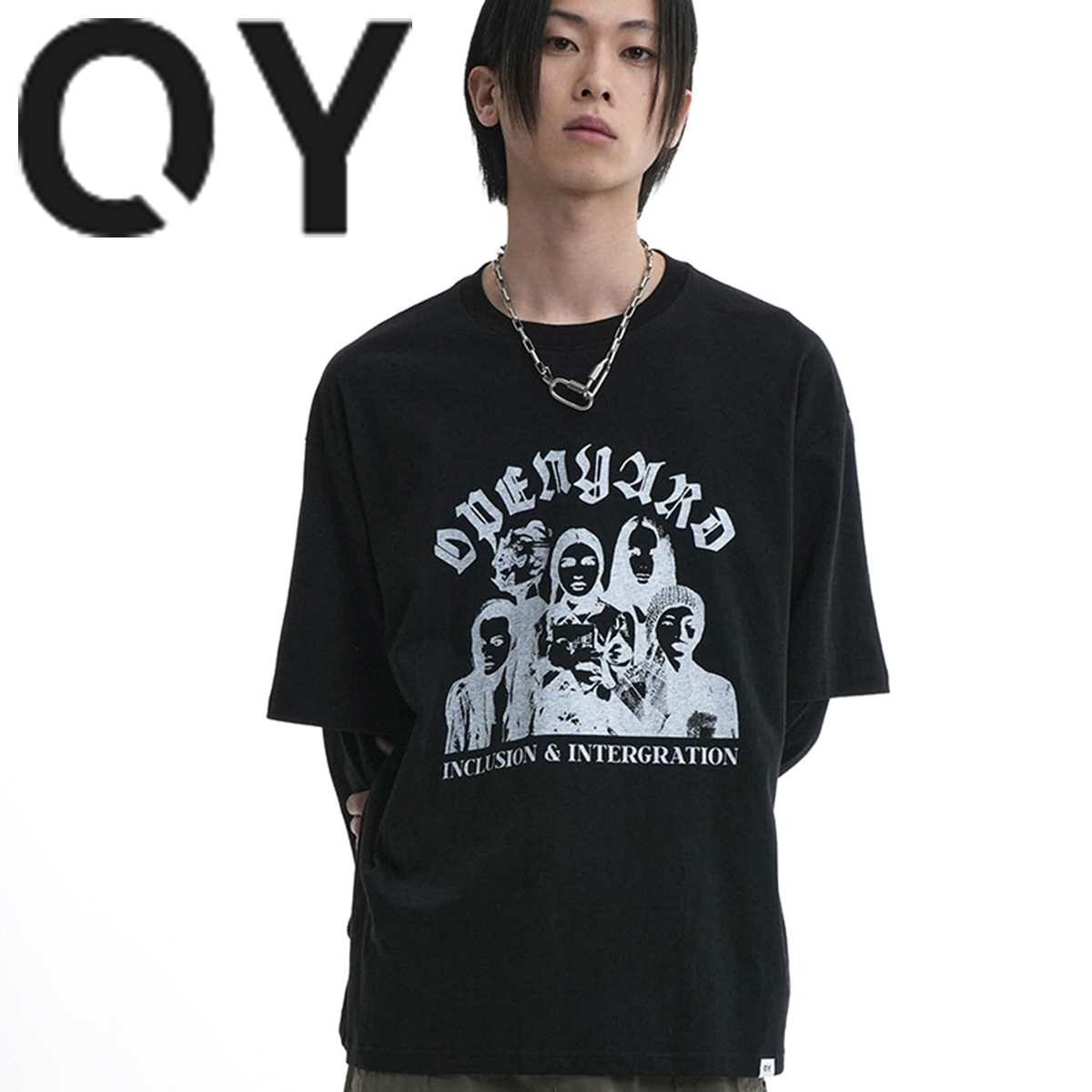 ★OY★B.G.S LAYERED LONG SLEEVE-BLACK★正規品/韓国直送料込
