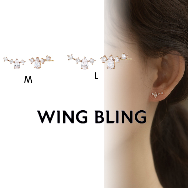 【WING BLING】14k パーシアEarring★パク・ウンビン着用